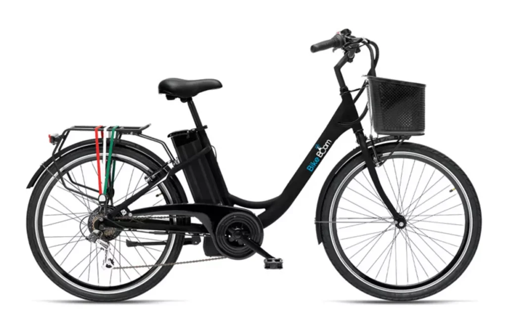 City e-bike for hire from BikeBoom